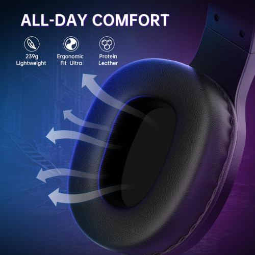 Wireless Gaming Headset for PS5 Switch and PC