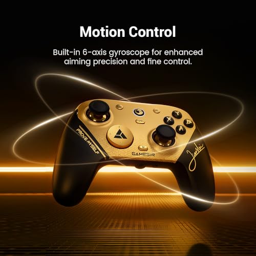 Wireless Gaming Controller with 8K TMR Sticks for PC