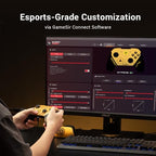 Wireless Gaming Controller with 8K TMR Sticks for PC