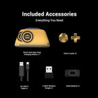 Wireless Gaming Controller with 8K TMR Sticks for PC