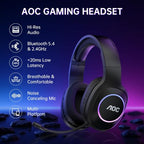 Wireless Gaming Headset for PS5 Switch and PC