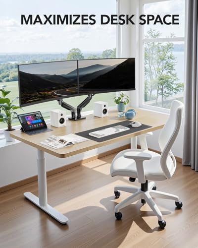 Dual Monitor Arm for 13 to 32 Inch Screens