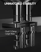 Dual Monitor Arm for 13 to 32 Inch Screens