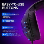 Wireless Gaming Headset for PS5 Switch and PC
