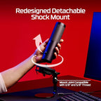USB Gaming Microphone with RGB Lighting for Streaming