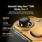 Wireless Gaming Controller with 8K TMR Sticks for PC