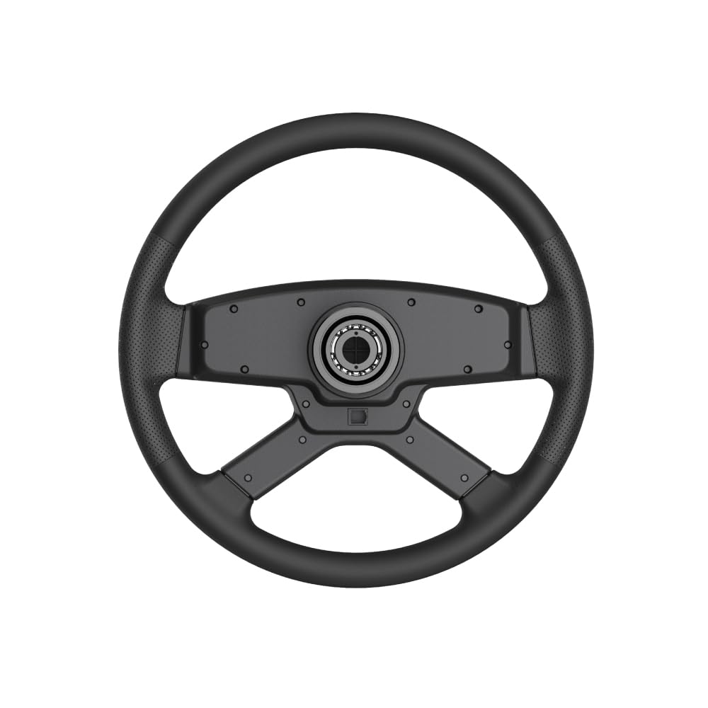 MOZA TSW Truck Wheel 400mm Round Sim Racing Steering Wheel with Aerospace-grade Aluminum Alloy Frame
