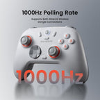 Wireless Gaming Controller with Hall Effect Sticks