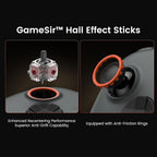 Wireless Gaming Controller with Hall Effect Sticks