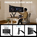 Heavy Duty Monitor Arm for 13 to 40 Inch Screens
