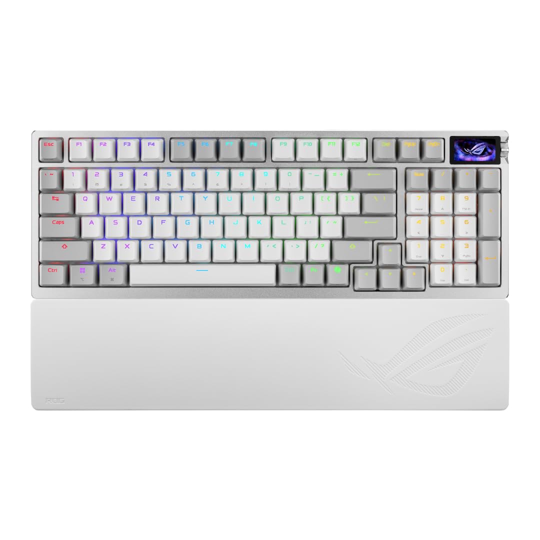 Wireless Gaming Keyboard with Hall Effect Switches
