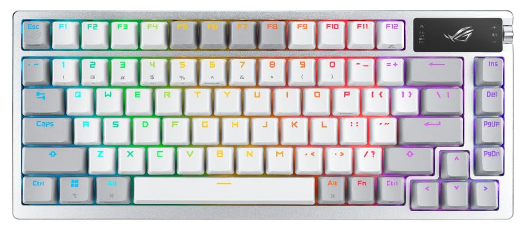 Wireless Gaming Keyboard with Hall Effect Switches