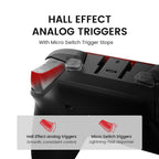 Wired Gaming Controller with Hall Effect Joysticks