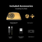 Wireless Gaming Controller with 8K TMR Sticks for PC