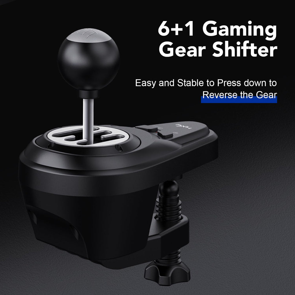 Force Feedback Racing Wheel with Pedals and Shifter