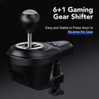 Force Feedback Racing Wheel with Pedals and Shifter