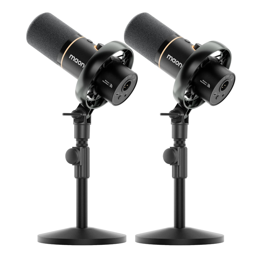 Wireless Gaming Microphone with USB and XLR