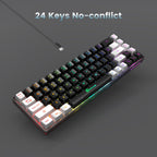 Mechanical Gaming Keyboard with RGB Backlighting