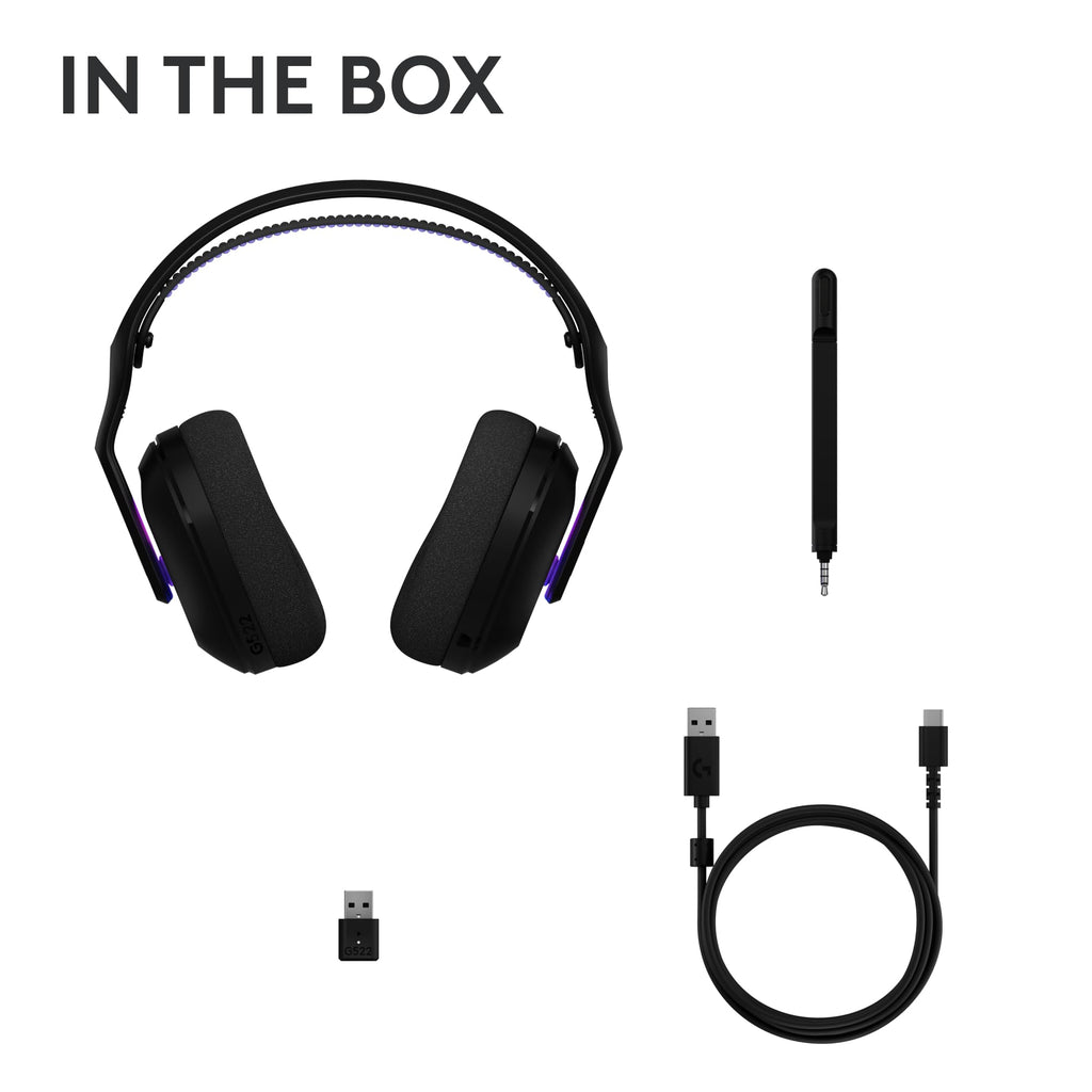 Wireless Gaming Headset with RGB and Advanced Audio