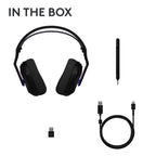 Wireless Gaming Headset with RGB and Advanced Audio