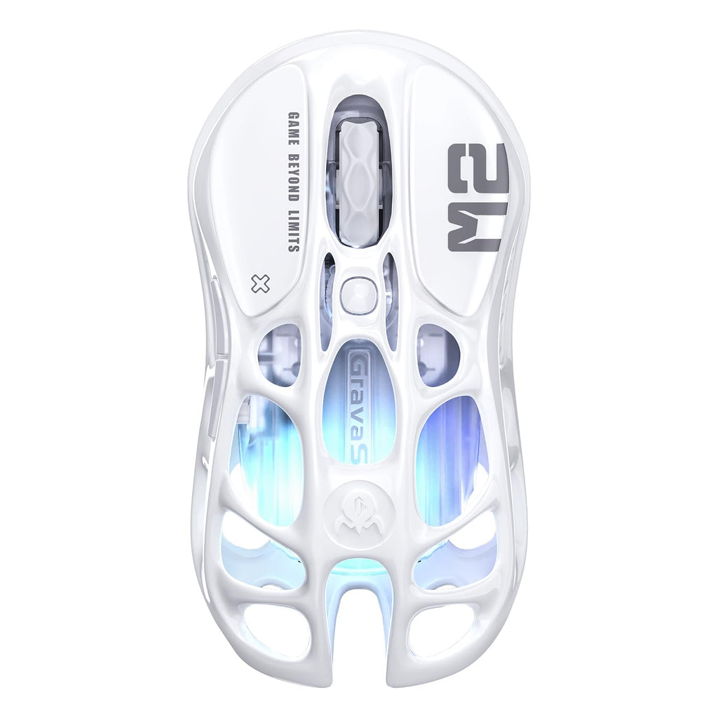 Wireless Gaming Mouse with 26000 DPI RGB Sensor