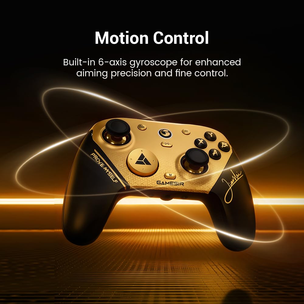 Wireless Gaming Controller with 8K TMR Sticks for PC