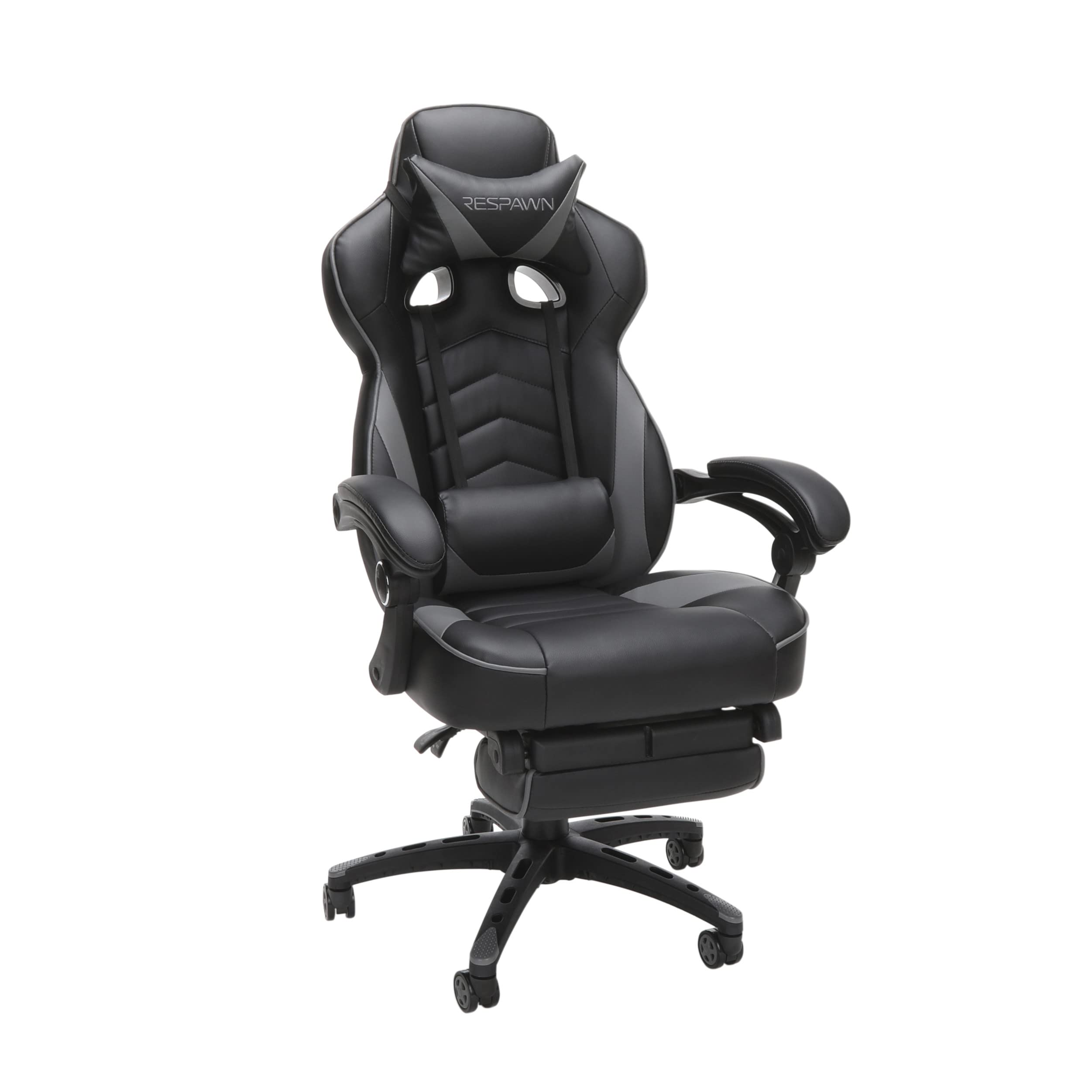 Ergonomic Gaming Chair with Footrest and Recline