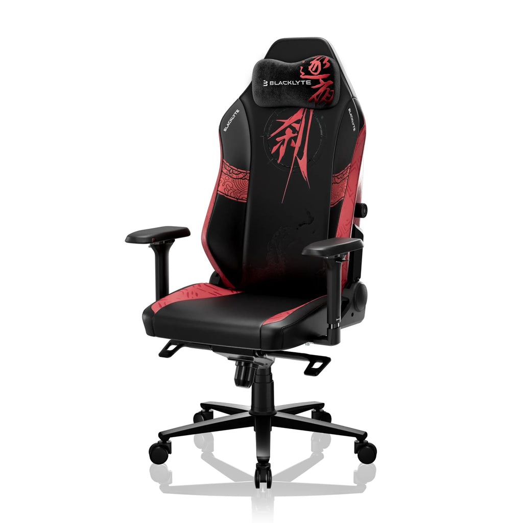 Gaming Chair with Magnetic Pillow and Lumbar Support