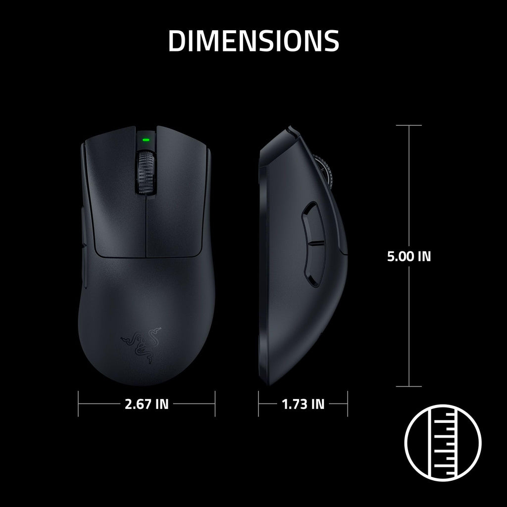 Wireless Gaming Mouse with Ergonomic Esports Design