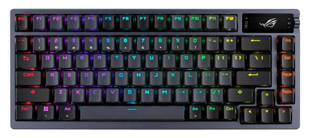 Wireless Gaming Keyboard with Hall Effect Switches