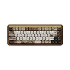 Wireless Mechanical Gaming Keyboard with Wood Frame