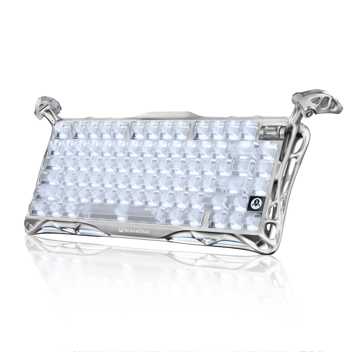 Wireless 75% Gaming Keyboard with Hot Swap Switches