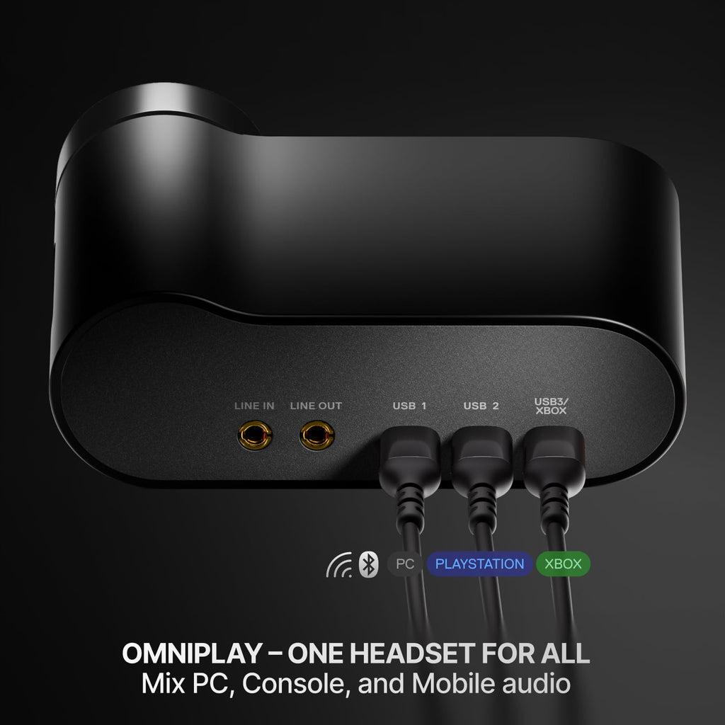 Wireless Gaming Headset with Hi Res Audio