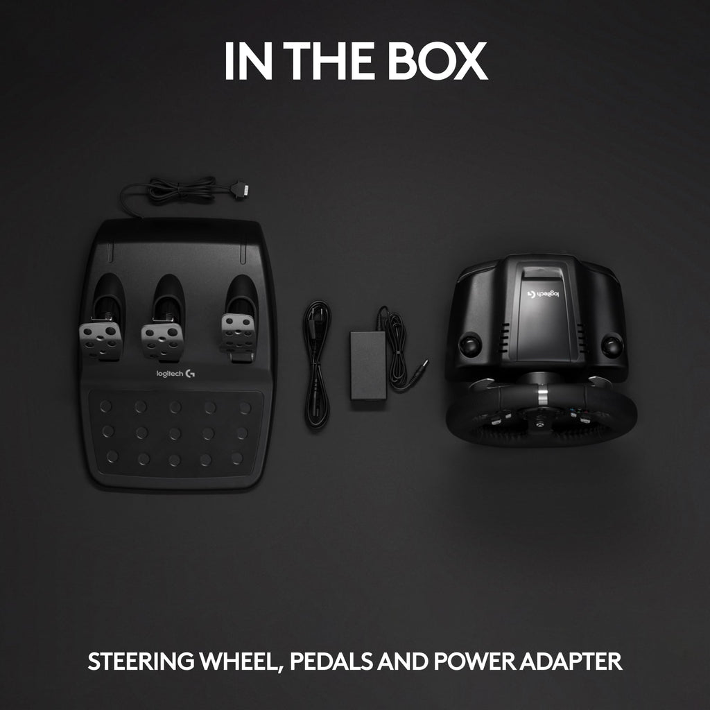 Logitech G29 Driving Force Racing Wheel and Floor Pedals, Real Force Feedback