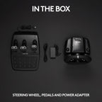 Logitech G29 Driving Force Racing Wheel and Floor Pedals, Real Force Feedback
