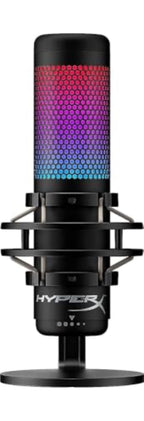 USB Gaming Microphone with RGB Lighting for Streaming