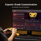 Wireless Gaming Controller with 8K TMR Sticks for PC