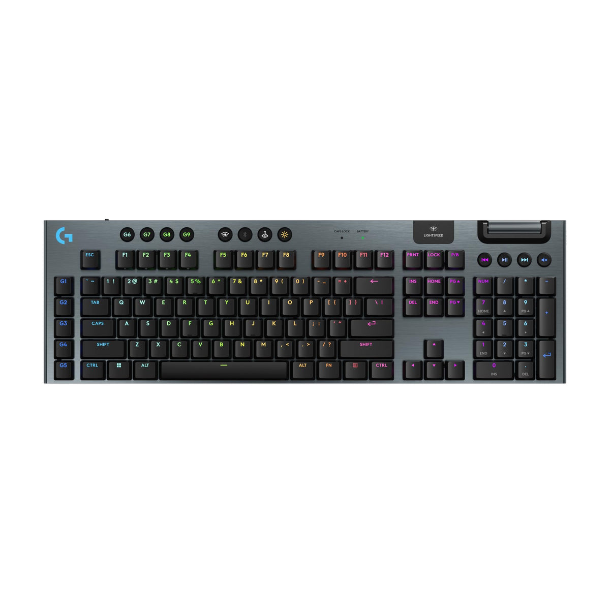 Wireless Gaming Keyboard with Low Profile Design
