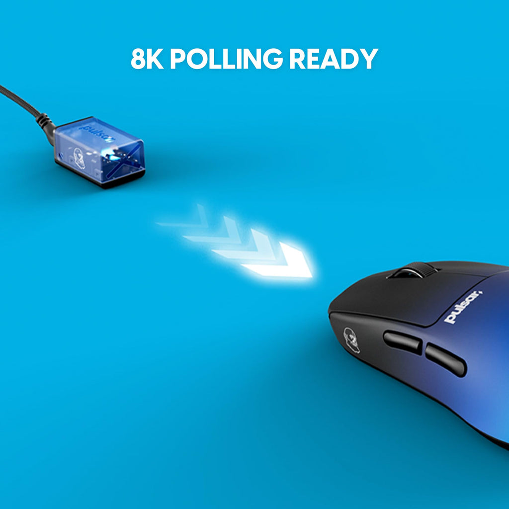 Wireless Gaming Mouse with Ultra Lightweight Design