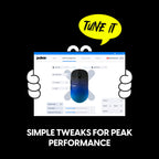 Wireless Gaming Mouse with Ultra Lightweight Design