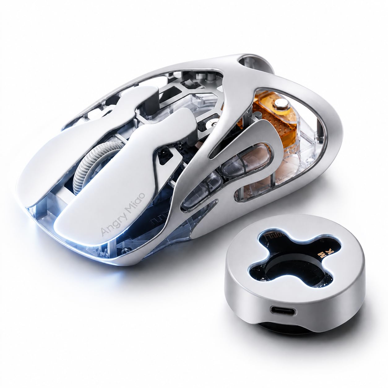 Wireless Gaming Mouse with 30K DPI and 8K Polling