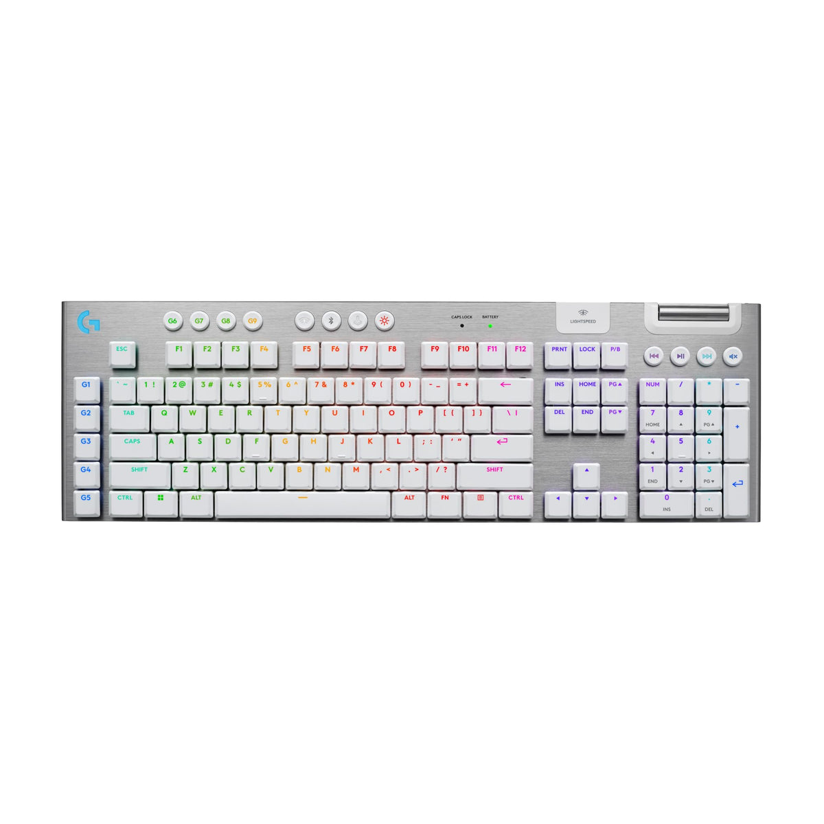 Wireless Gaming Keyboard with Low Profile Design