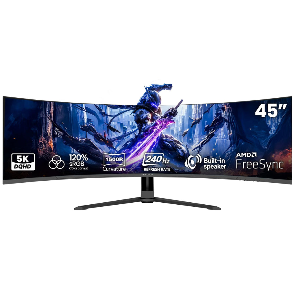 Curved Gaming Monitor with High Refresh Rate Display