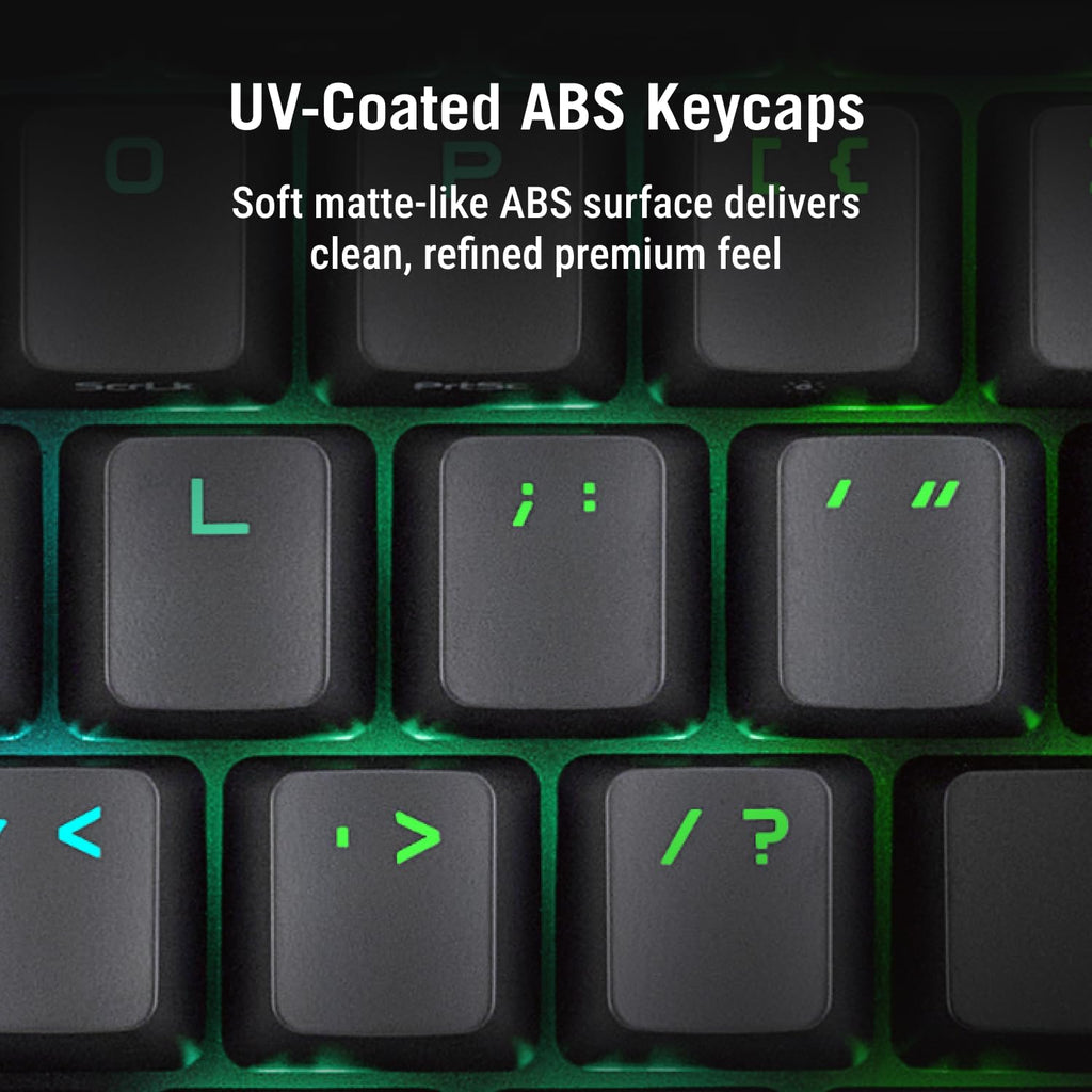 Wireless Gaming Keyboard with Hall Effect Switches
