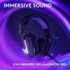 Wireless Gaming Headset with RGB and Advanced Audio