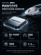 Lightweight Gaming Mouse with High Precision Sensor