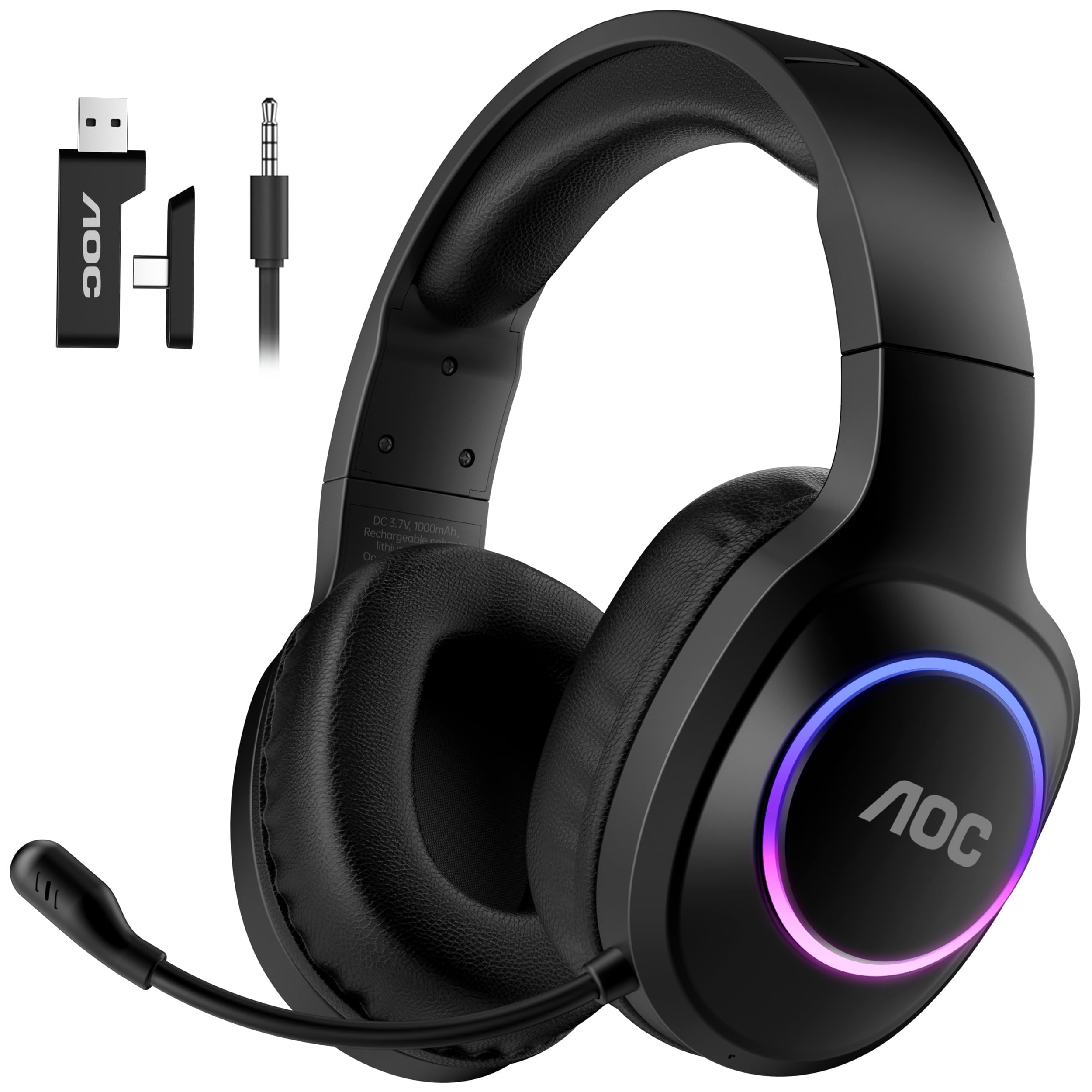 Wireless Gaming Headset for PS5 Switch and PC