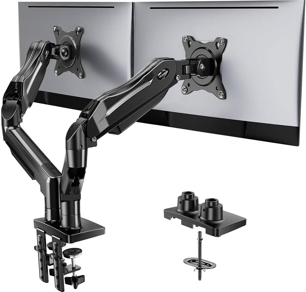 Dual Monitor Arm for 13 to 32 Inch Screens