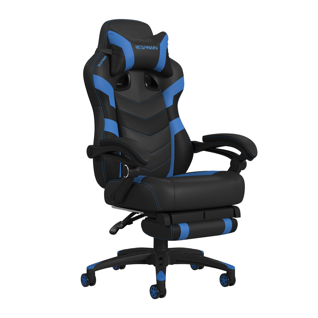 Ergonomic Gaming Chair with Footrest and Recline