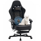 Ergonomic Gaming Chair with Footrest and Lumbar Support